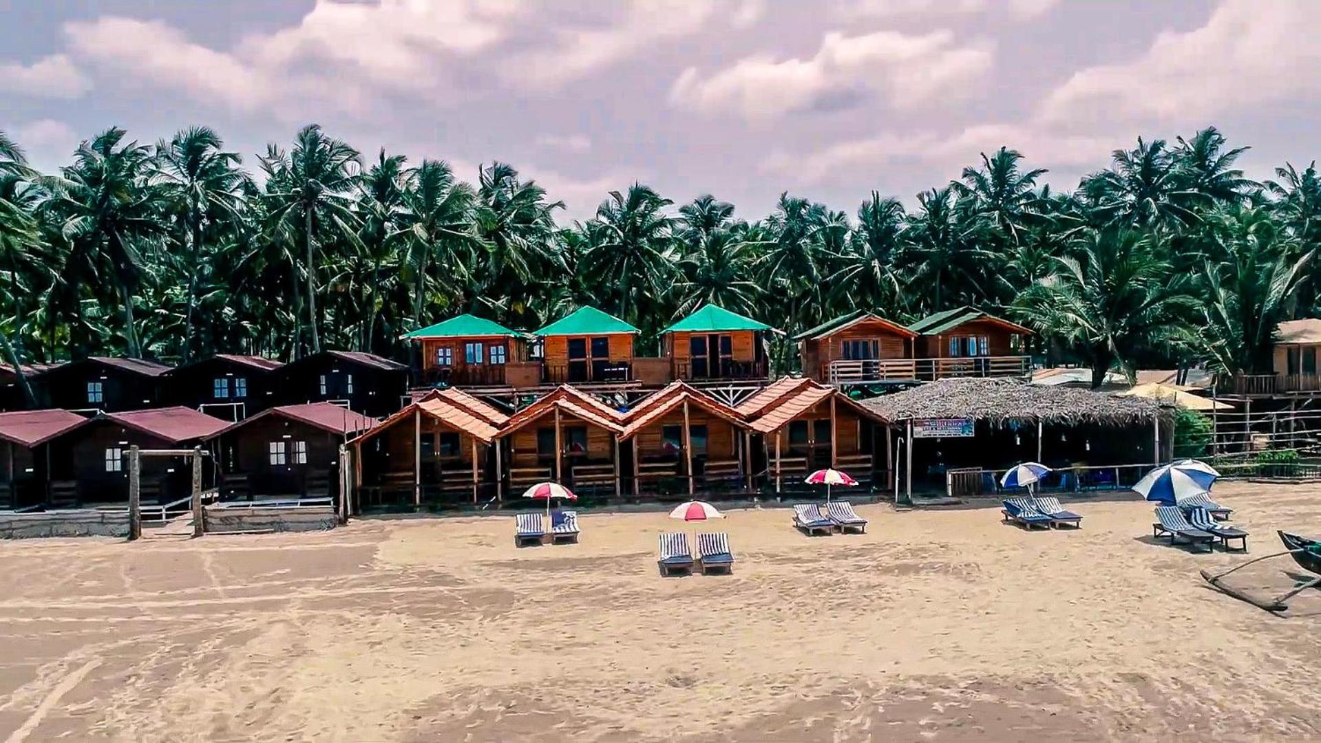 Om Sai Beach Huts Hotel Agonda Exterior foto